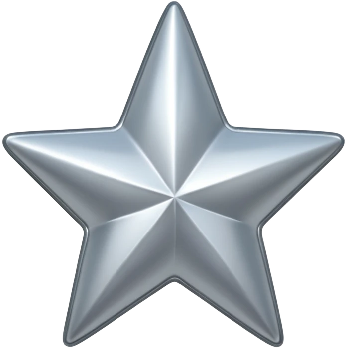 silver star emoji