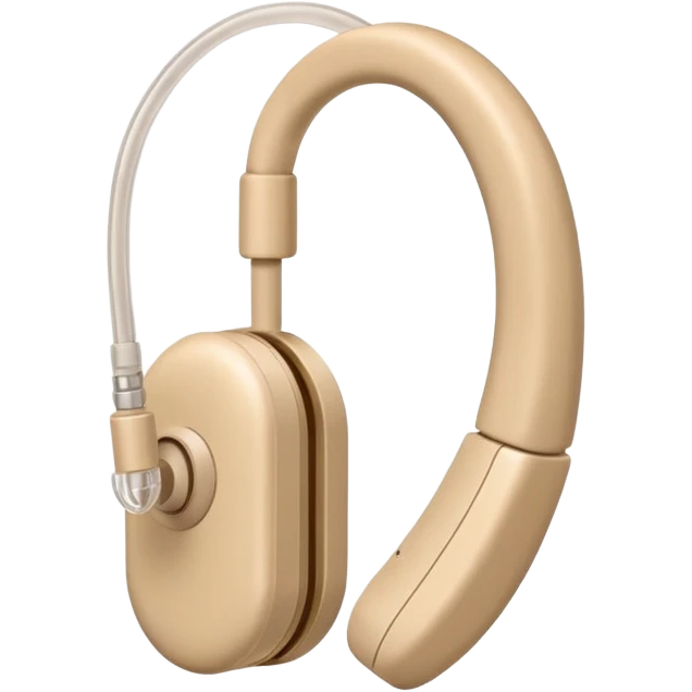 Telinga aid, hearing aid color beinge  emoji