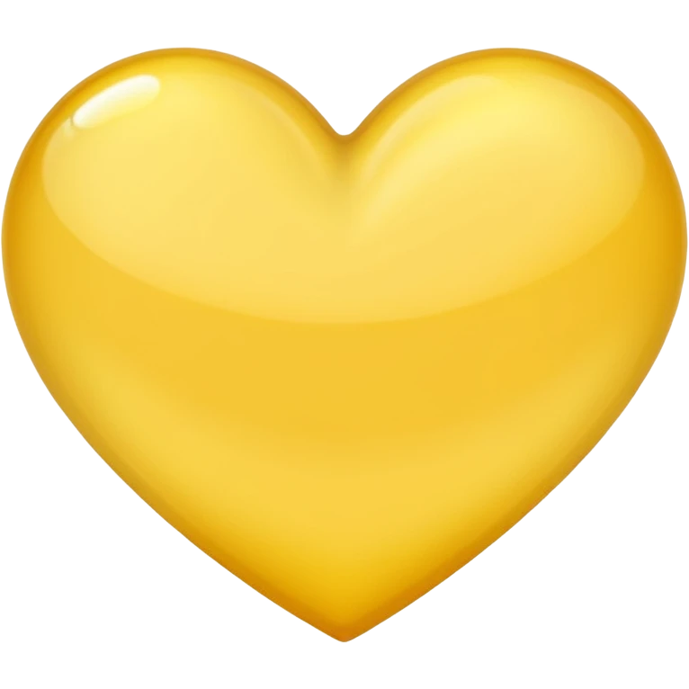 Light yellow heart emoji