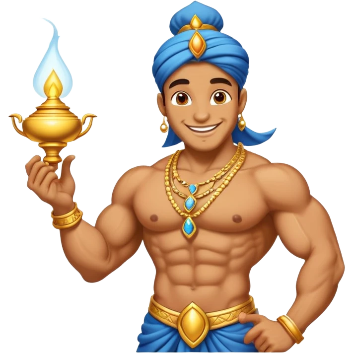 genie of the lamp emoji