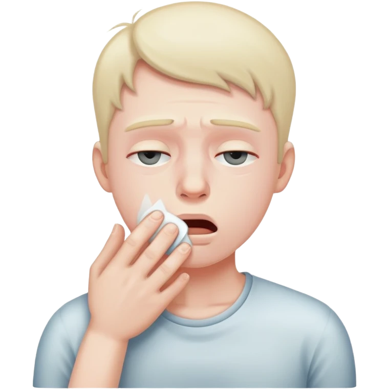 Person strangling themselves  emoji