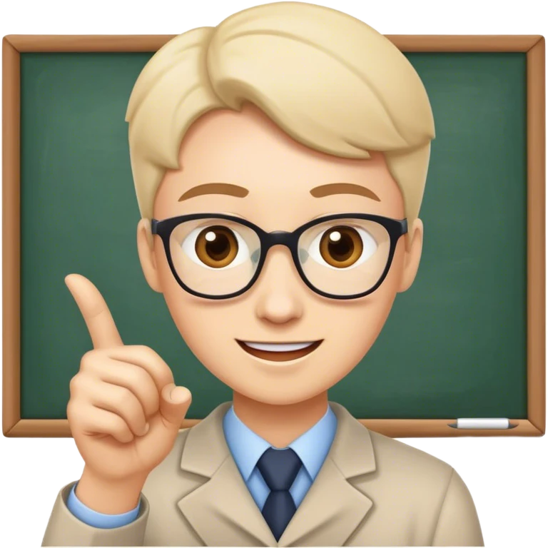 Teacher expressing approval of students test results  emoji