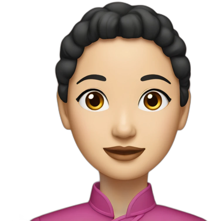 Qi pao mariah emoji