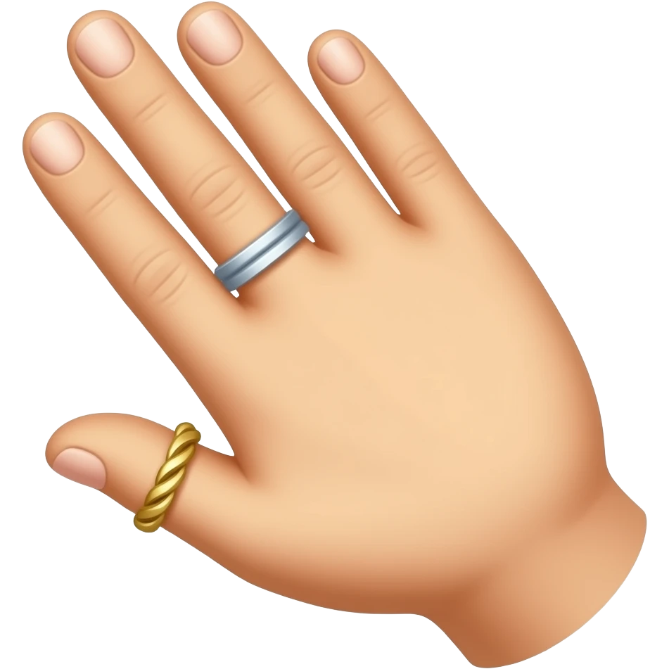 💍🖐️ emoji