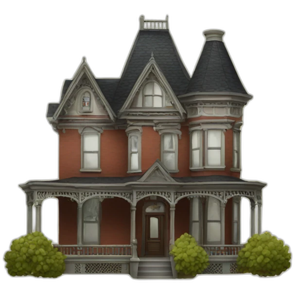 victorian house emoji