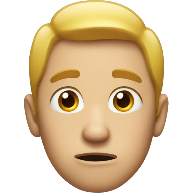 nervous man  emoji