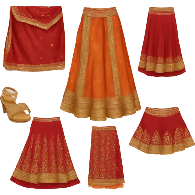 indian lehenga emoji