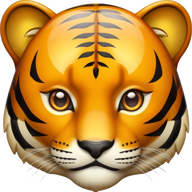 Generate a bold, playful emoji-style icon of a tiger eye with a subtle sparkle or glint, symbolizing sharp observation and quick, witty reactions. The eye should feel intense yet friendly – like a wise and curious animal noticing something funny.




 emoji
