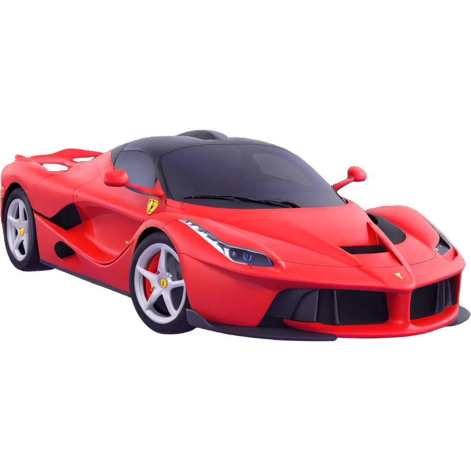 LaFerrari supercar emoji