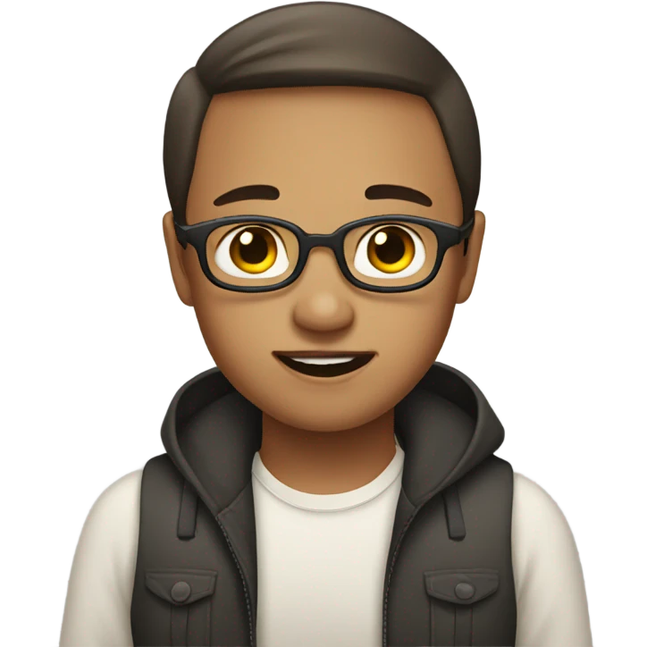 Make a teenager with Down syndrome  emoji