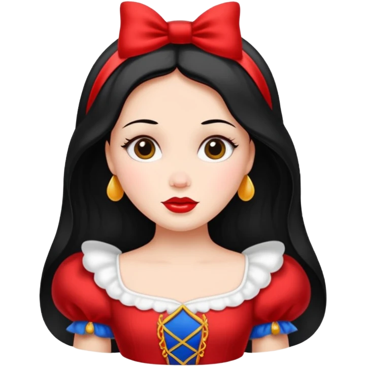 sash with snowwhite's face on it emoji