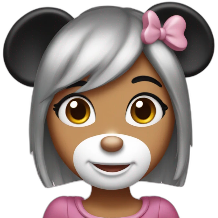 Minie mouse emoji