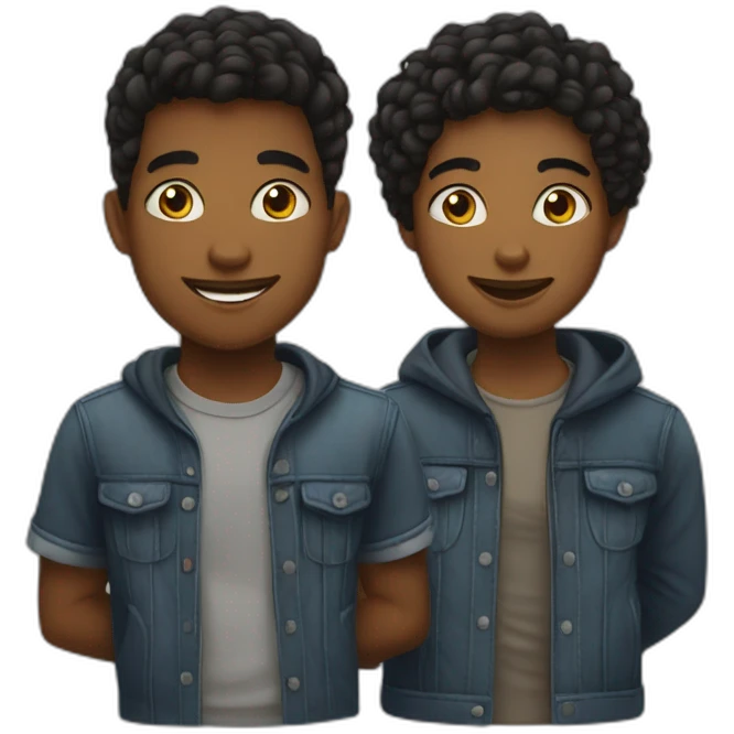 jeunes amoureux  emoji