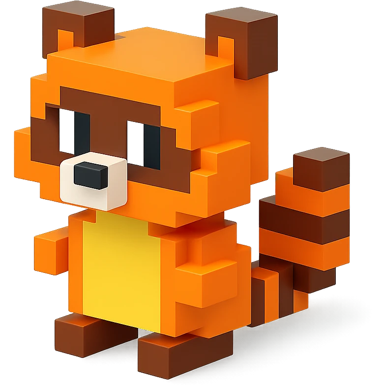 Raccoon emoji