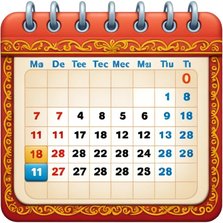 Календарь «11декабря» emoji