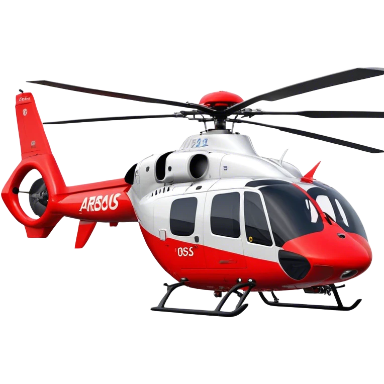 Rescue Helicopter - Airbus H145 (Model Year: 2021) (Iconic colour: Red with white) emoji