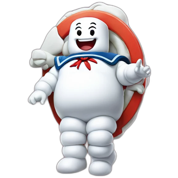 ghostbusters marshmallow man emoji