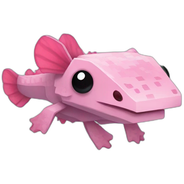 Minecraft Axolotl emoji
