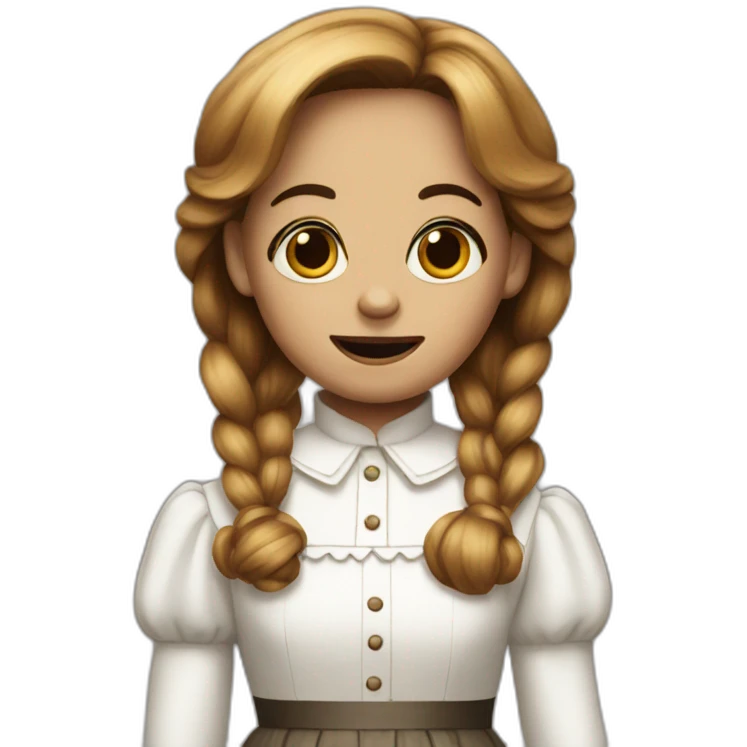 Annabelle creepy emoji