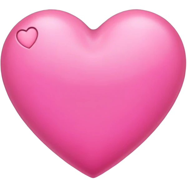Pink heart  emoji