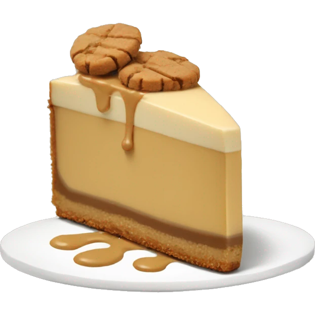 Cookie Butter Cheesecake emoji