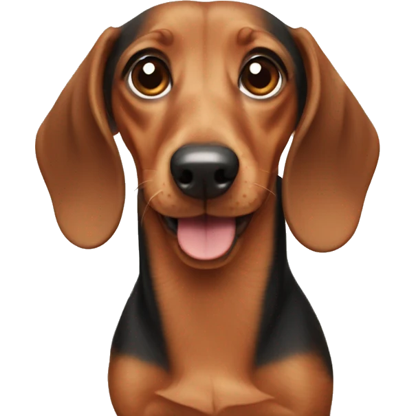 dachshund  emoji