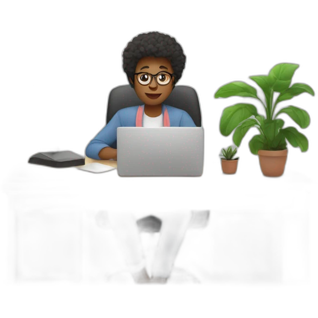 working from home emoji
