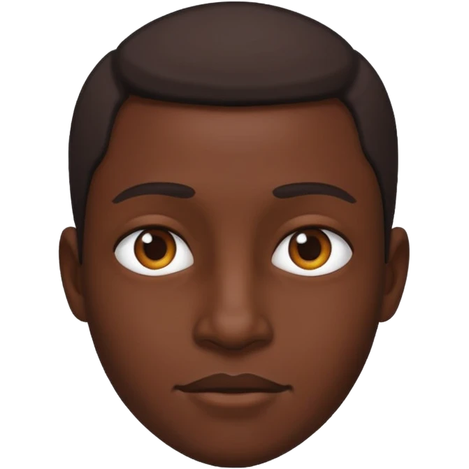 Dark skinned  emoji