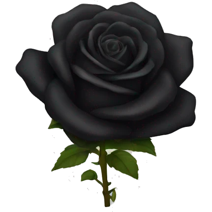 Black Roses emoji