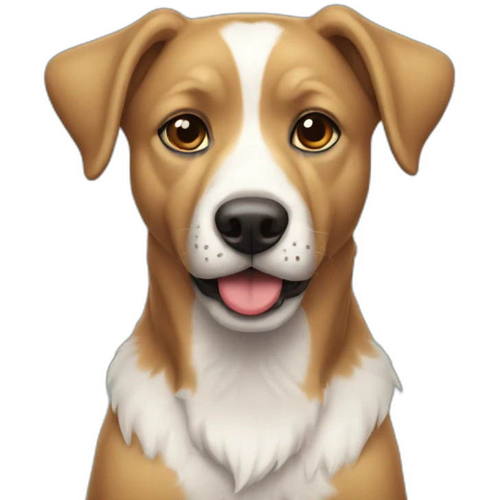 Perro de navidad  emoji