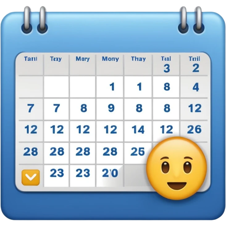 calendar emoji