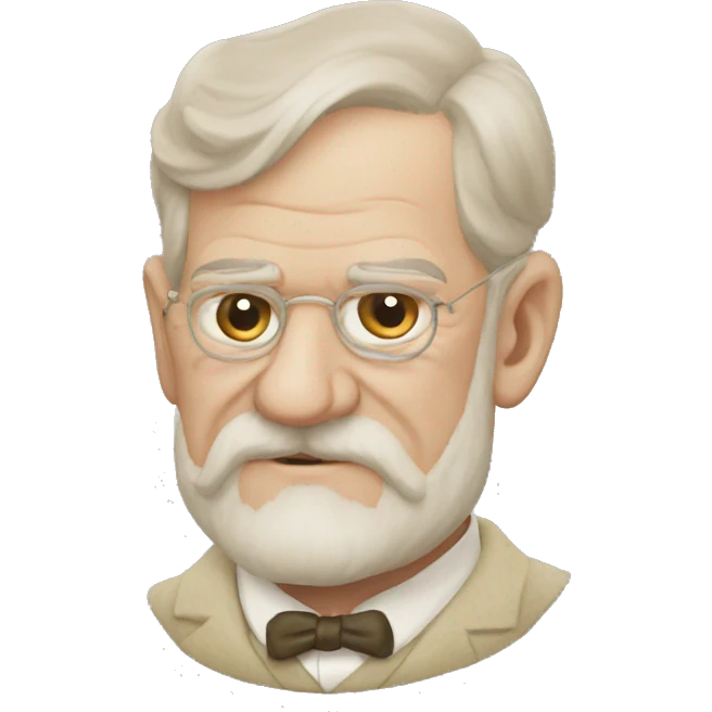 Sigmund Freud hola emoji