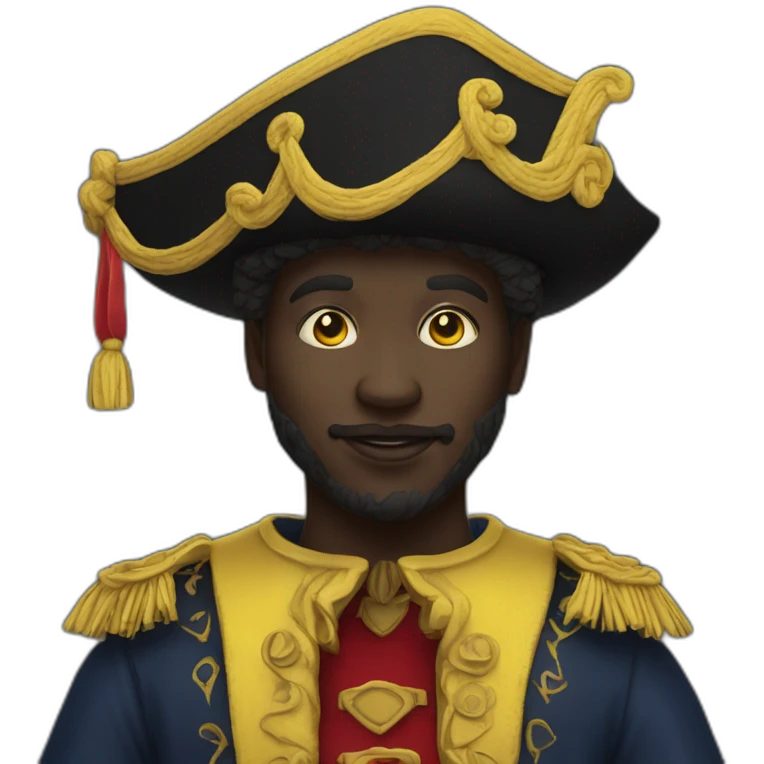 zwarte-piet yellow face emoji