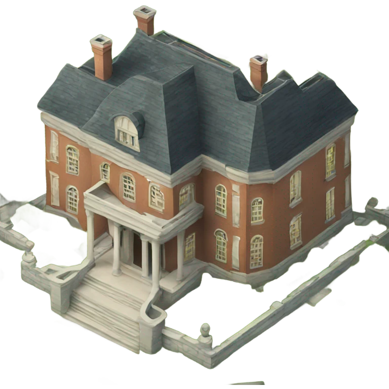 Old money mansion  emoji