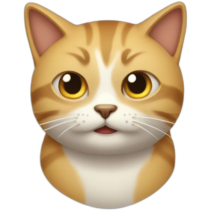 Gato llorando de risa emoji