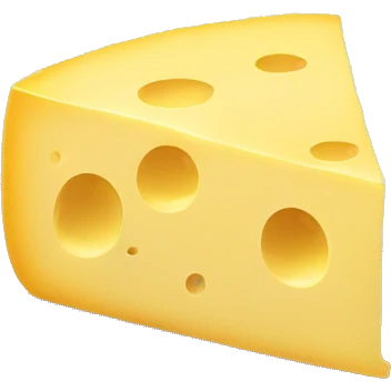 sliced gouda cheese emoji