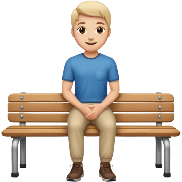 uma pessoa sentada em uma mesa. SENTADA em cima da mesa, como se a mesa fosse um banco emoji