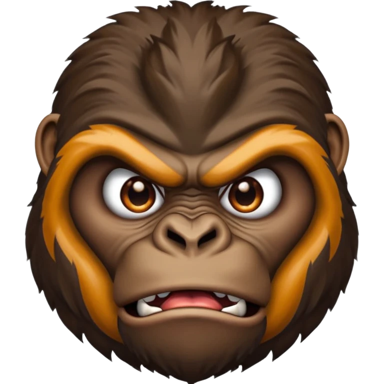 Gorila face emoji