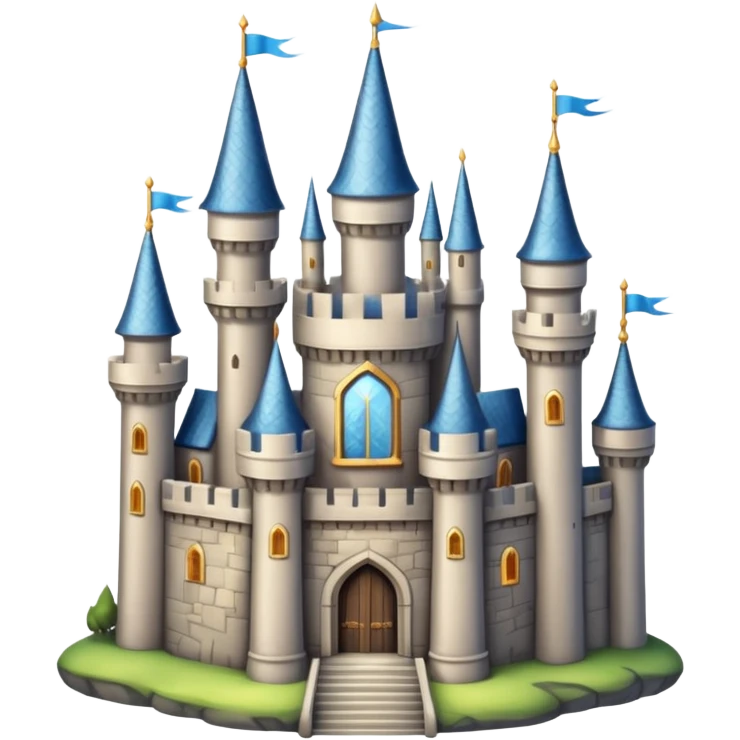 fantasy castle on the sky emoji