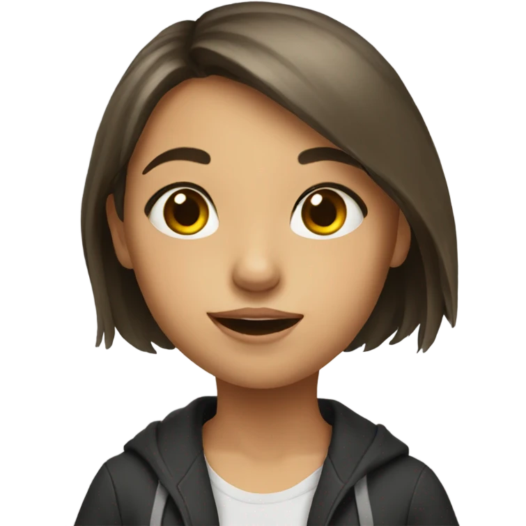 Girl study  emoji