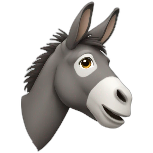 Donkey emoji