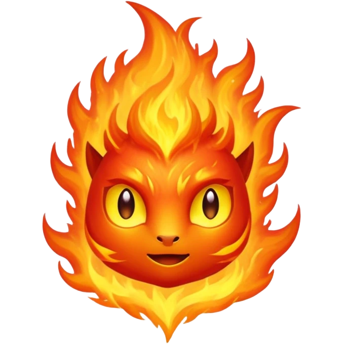 Elemental magical Pokémon-Fakémon-creature emoji