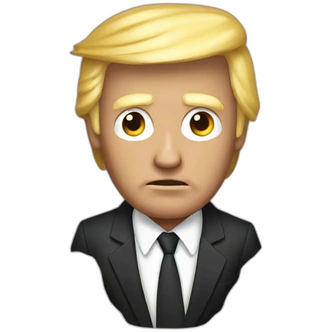 Trump scissorhands emoji