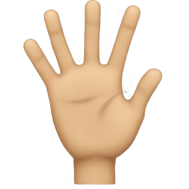 Could you please generate an emoji of a hand pointing towards me as if it's directly pointing at me emoji