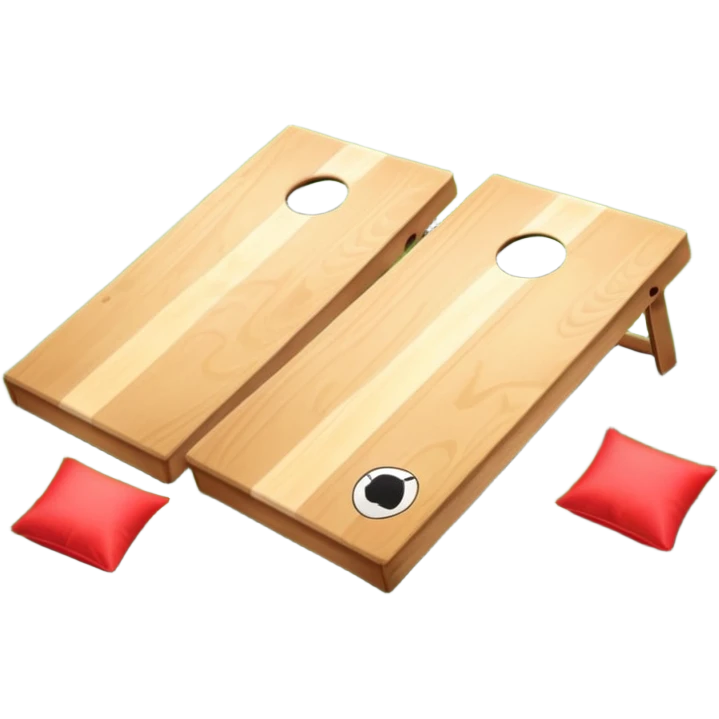 Cornhole board emoji