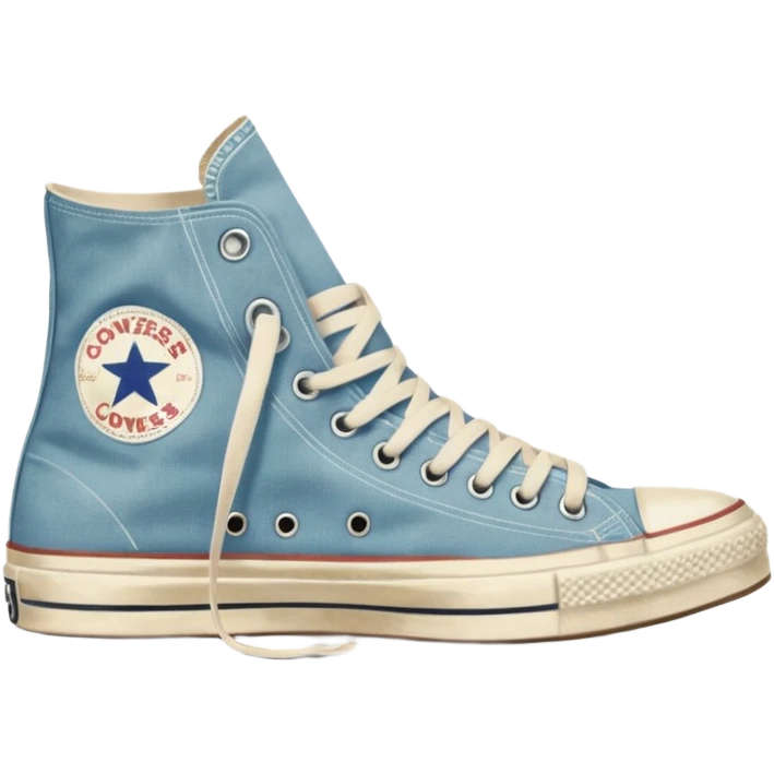 vintage converse tote bag aesthetic emoji