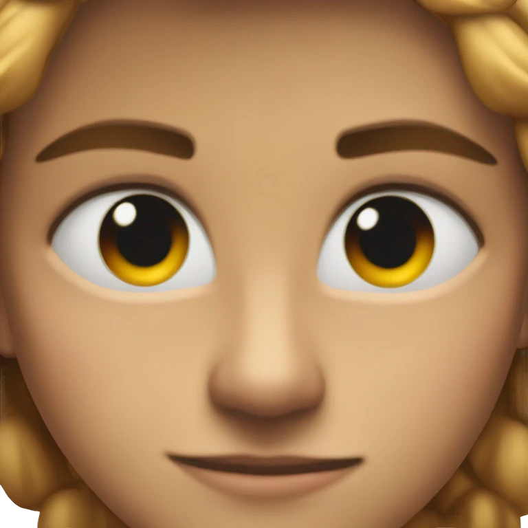 Hawk eye focused emoji