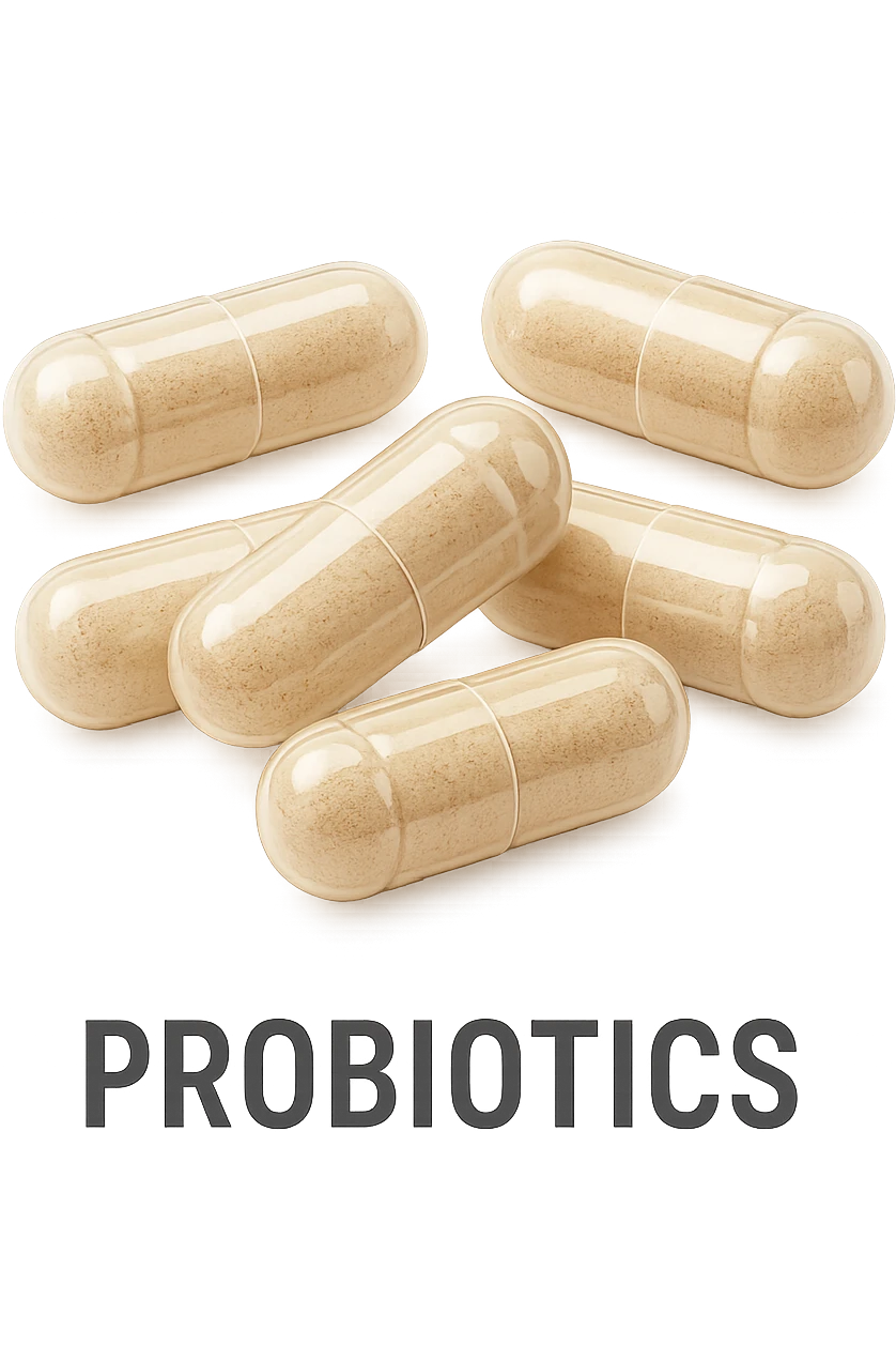 Probiotici integratori emoji