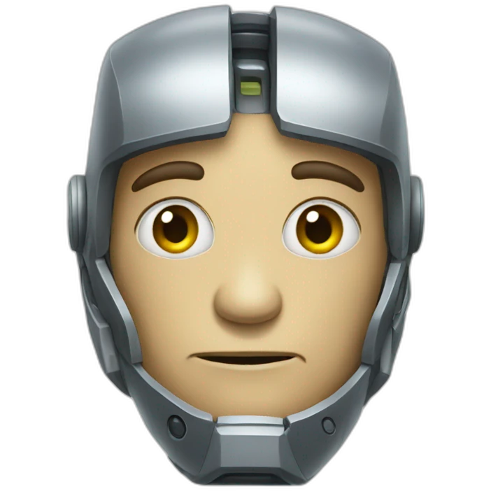 Stupid robot emoji