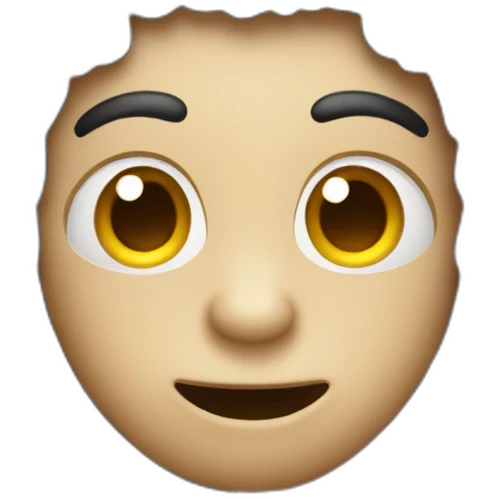 Singe avec une bombe emoji